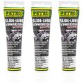 Petec Slide Lube Langzeitschmierstoff 3x 35ml Anti Quitsch Bremsenpaste
