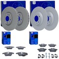 ATE BREMSSCHEIBEN + CERAMIC BELÄGE VORNE + HINTEN passend für PEUGEOT RCZ