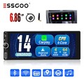 6.9" Android 14 Apple Carplay Autoradio 1 DIN GPS SAT NAV RDS Wifi BT USB 4+64G