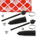2x FEBI Spurstange + Manschette für MERCEDES W203 S203 W211 S211 W220 R230 vorne