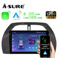 Android 13 2+32GB Autoradio Navi Carplay DAB+ SWC BT für Toyota RAV4 2000-2004