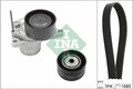 Keilrippenriemensatz Schaeffler INA 529 0246 10 für MERCEDES J10 NISSAN QASHQAI