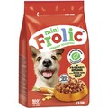 4 x 1,5 kg FROLIC Mini Hundefutter Trockenfutter mit Geflügel Karotten Getreide