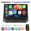 Android 14 64G 9" Autoradio Carplay Für Ford Fiesta MK6 GPS NAVI FM RDS BT WIFI