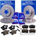 ATE BREMSSCHEIBEN + BELÄGE VORNE + HINTEN für MERCEDES 190 W201 + W124 C124