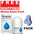 4 x Perspirex Original Antiperspirant Rollon 20ml-PACK OF 4