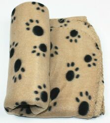 Indisch Haustier Hund Katze Stoff Decke Matte Bett Mit Tierspuren (Farbe)