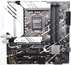ASUS PRIME B760M-A WIFI Mainboard LGA 1700 Intel B760 mATX DDR5 ohne I/O Shield