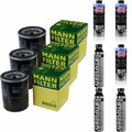 3xMANN-FILTER ÖLFILTER-W 610/6 +3xLiqui Moly Pro-Line Motorspülung/3x Cera Tec