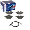 BOSCH BREMSBELÄGE + WARNKONTAKT HINTEN passend für BMW 5er F11 Touring / Kombi