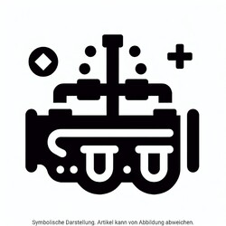 MEC-DIESEL Dichtung Ansaugkrümmer 902400 Silikon Tube 70ml Dichtmasse für VW 4 1