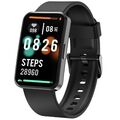 Smartwatch Bluetooth Touchscreen Herren Damen Fitness Tracker Armband Pulsuhr DE