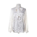 Camilla Thulin, Bluse, Größe: 42, Weiß, Elasthan/Seide, Satin, Damen #003