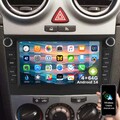 4+64G Android 14 Autoradio GPS Navi RDS Für Opel Astra H Corsa C/D Zafira Vivaro