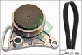 Schaeffler INA Keilrippenriemensatz 529 0099 10 für AUDI VW SKODA SUPERB A4 A6 3