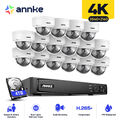 ANNKE 8MP 4K POE IP Überwachungskamera Mit Audio 12MP NVR Kameras Farbnachtsicht