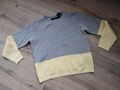 top NEU grau-gelber Vero Moda Pulli Gr. S Pullover warm Miss 