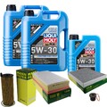 MANN Inspektionspaket 11 L LIQUI MOLY Longtime High Tech 5W-30 für VW Audi