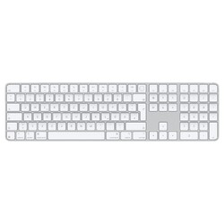 APPLE Magic Keyboard mit Touch ID und Ziffernblock, Tastatur, kabelgebunden kabe