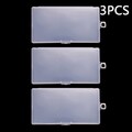 Schmuckaufbewahrung Boxen 3er Set aus Transparentem PP DIY Rechteck Boxen