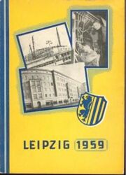 Buch: Plan der Stadt Leipzig 1959, Nitschke, Uhlrich. 1959, ohne Verlagsangaben