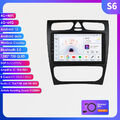 9" Autoradio CarPlay Für Mercedes Benz W203 W209 Android 12 GPS Navi DAB+ 6+64GB