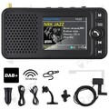 2.4" DAB/DAB+ Autoradio Adapter Auto Bluetooth Wireless FM Transmitter EmpfäNger