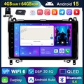 4+64G Android 15 Autoradio DAB+ Kam BT Für Mercedes Benz Vito Sprinter W169 W245