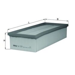 1x Luftfilter KNECHT LX 1211 passend für AUDI SEAT SKODA VW CUPRA