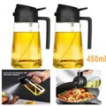 2x Ölsprüher für Speiseöl Öl Sprühflasche Ölzerstäuber Oil Sprayer Ölspender