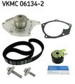 SKF Wasserpumpe + Zahnriemensatz VKMC 06134-2 für DACIA  passend für NISSAN