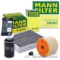 MANN-FILTER INSPEKTIONSPAKET FILTERSATZ A FÜR AUDI A6 4G C7 2.0 TFSI BJ 11-