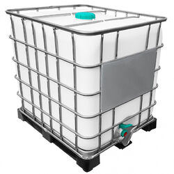 1000l IBC Container Regenwassertank FOOD Reste auf Palette (Gebraucht/Ungespült)⭐️⭐️⭐️⭐️⭐️ Deutscher Händler, Top Qualität und Preis