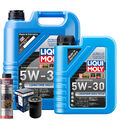 Motoröl 5W30 LIQUI MOLY Longtime High Tech 6L+BOSCH Ölfilter +Ölschlammspülung