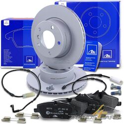 ATE BREMSSCHEIBEN Ø292 +BREMSBELÄGE +KONTAKTE VORNE FÜR BMW 1-ER E81 E87 E82 E88ATE BREMSENSATZ FÜR FAHRZEUGE OHNE PERFORMANCE-BREMSE