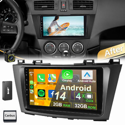Für Mazda 5 2010-2015 DAB+ Carplay Android 14 Autoradio GPS WIFI 2+32GB SWC KAM