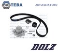 KD032 ZAHNRIEMEN-SATZ KIT SET + WASSERPUMPE DOLZ FÜR FIAT STILO,DOBLO,MAREA