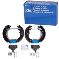 ATE BREMSBACKEN-SATZ HINTERACHSE PASSEND FÜR FIAT PANDA | 03.0520-7420.3