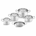 Fissler Topf-Set Original-Profi Collection 5-tlg. mit Glasdeckeln/Servierpfanne