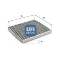 UFI (54.221.00) Innenraumfilter, Pollenfilter, Mikrofilter für FIAT FORD