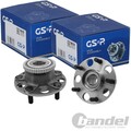 2X GSP RADLAGER-SATZ HINTEN BEIDSEITIG PASSEND FÜR HONDA CIVIC LINKS+RECHTS