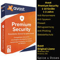 Avast Premium Security 2024 (1,3,5,10 PC Geräte / 1-3 Jahre) Mac Android iOS DE