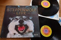 STEPPENWOLF Live 2LP set abc stereo 27342 A1/B1 76 XBT 