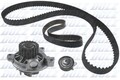 Dolz KD087 Wasserpumpe + Zahnriemensatz für VW Kühlung