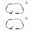 2x Meyle 16-14 899 0037 Sensor Raddrehzahl Vorne für Renault Dokker Dacia Dokker