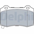 Bremsbelag Satz Bremsscheibe Scheibenbremse Delphi Hinten für Jeep Grand