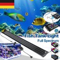 30-115cm LED Aquarium Licht mit timer Lampe Süßwasserfische Vollspektrum RGB DHL