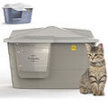 Große Katze Kapuze Katzentablettbox oder Katzenhaus geräumig erwachsene Katzen Kätzchen WC