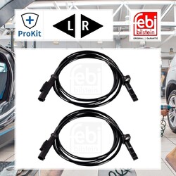 2x Febi Bilstein Sensor, Raddrehzahl Vorne, Links, Rechts