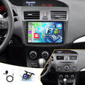 4G+64G Android 13 Carplay Autoradio Für Mazda 3 BL 2010-2013 GPS Navi WIFI +Kam